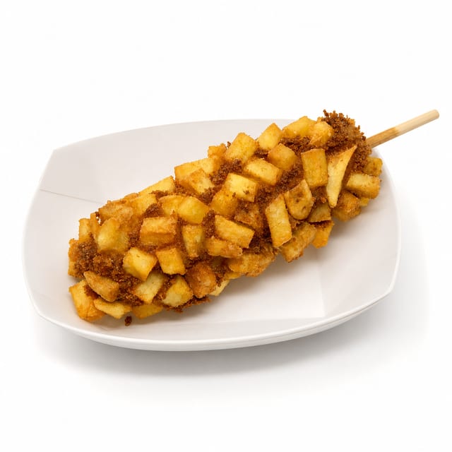 Potato Half & Half Hot Dog.