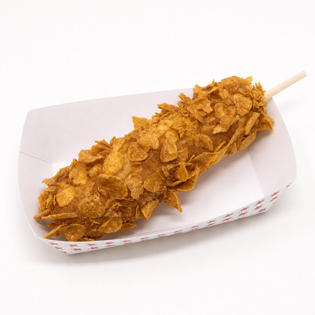 Corn Flakes Whole Mozzarella.