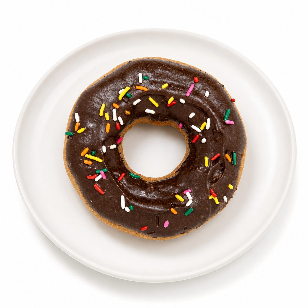 Chocolate Cake Donut.