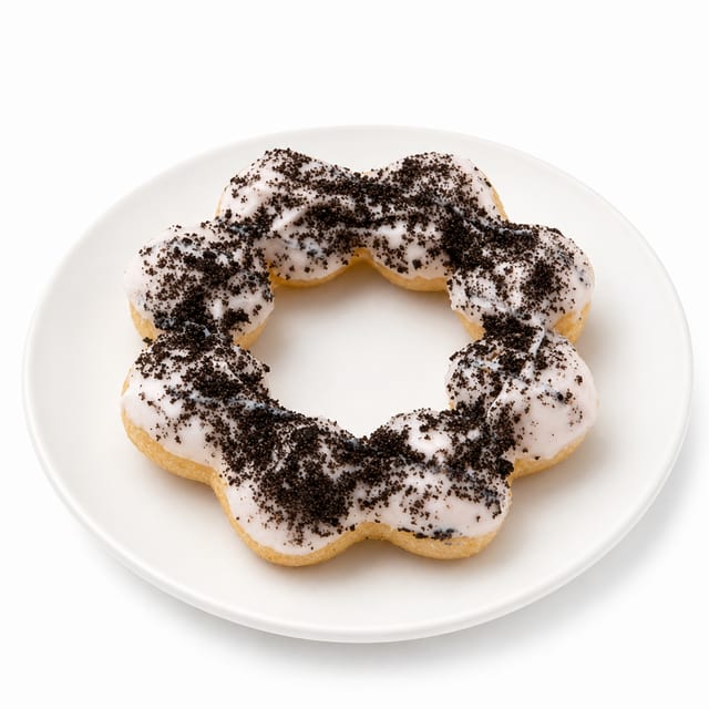 Oreo Cheesecake Mochi Donut.