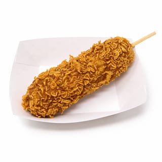 Crispy Ramen Hot Dog