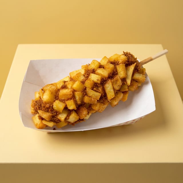 Potato Half & Half Hot Dog.