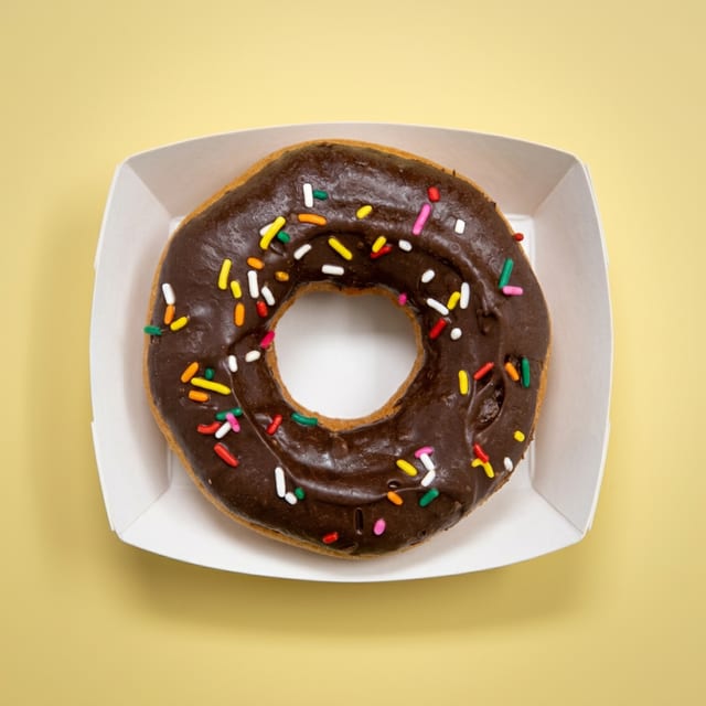 Chocolate Cake Donut.