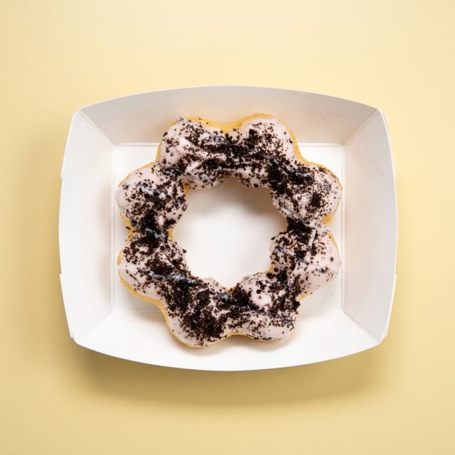 Oreo Cheesecake Mochi Donut.