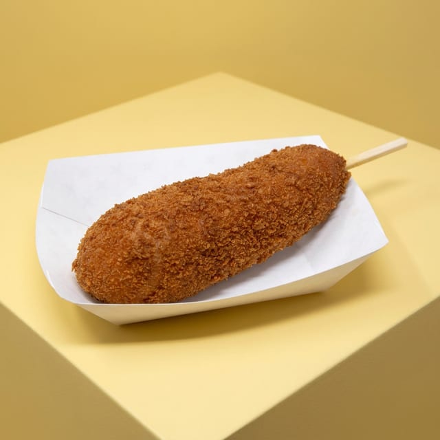 Original Half & Half Hot Dog.