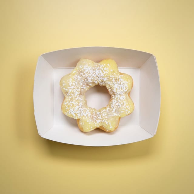 Lemon Bar Mochi Donut.